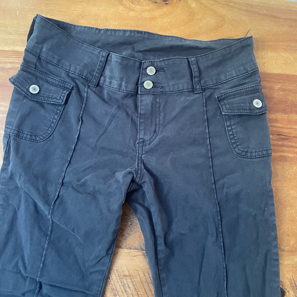 Brandy Melville low rise flare pants, size S